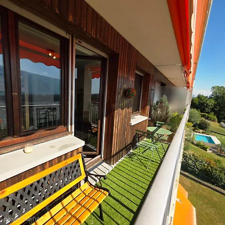 Apartment Balcon Du Ciel - Parking Gratuit Et Vue Imprenable Aix-les-Bains