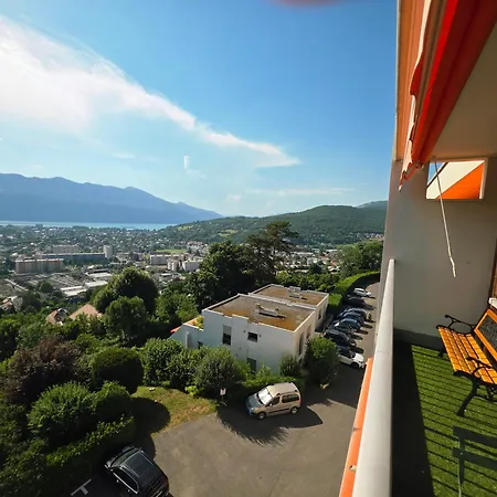 Balcon Du Ciel - Parking Gratuit Et Vue Imprenable Apartment Aix-les-Bains